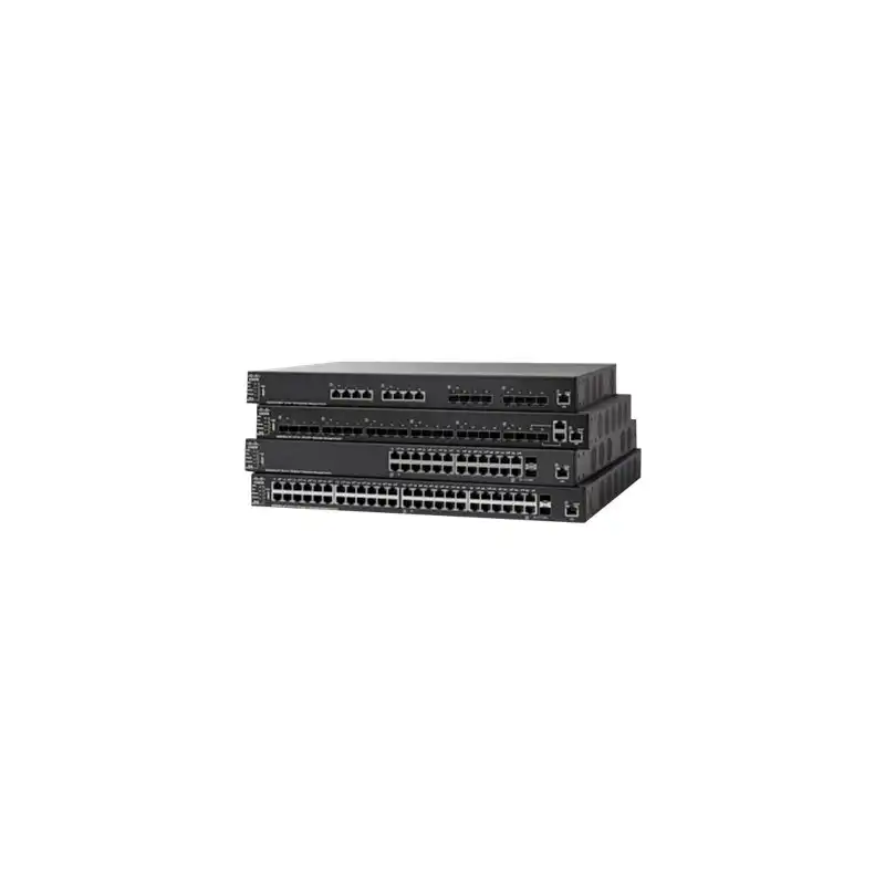 Cisco 550X Series SF550X-48MP - Commutateur - C3 - Géré - 48 x 10 - 100 (PoE+) + 2 x combo 10 gig... (SF550X-48MP-K9-EU)_1